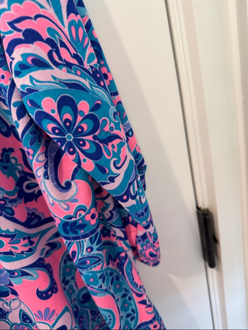 Pink & Blue Paisley Tunic Top - Picture 3 of 4